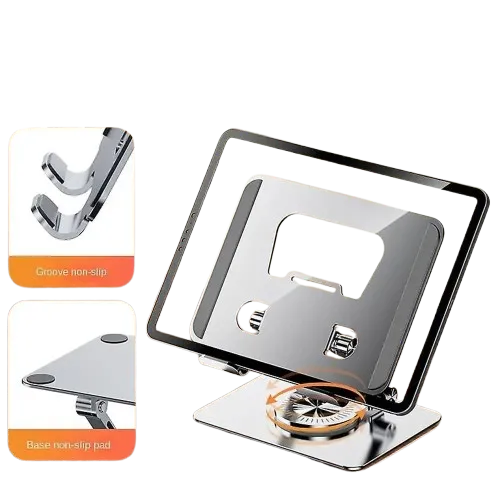J18 Tablet 360 Degree Aluminum Stand 15cm