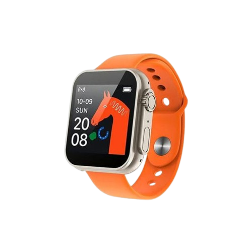 D20 ULTRA SMART WATCH HEART RATE BLOOD PRESSURE OXYGEN RELOJ INTELLIGENT SMART BRACELET WITH FITPRO APP ORANGE