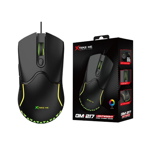 Xtrike Me Gm-217 Rgb Gaming Usb 6 Buttons Wired Mouse