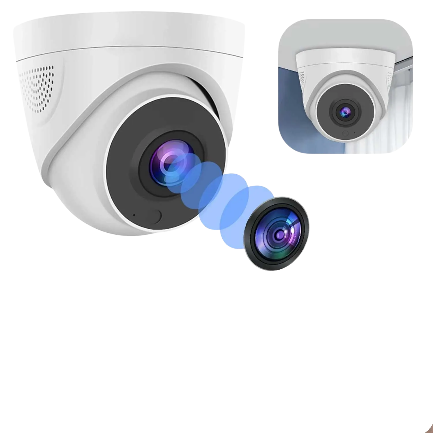 Hb45 2mp Infrared Night Vision 1080p Two Way Smart Home Wireless Camera With Pixlinkcam App